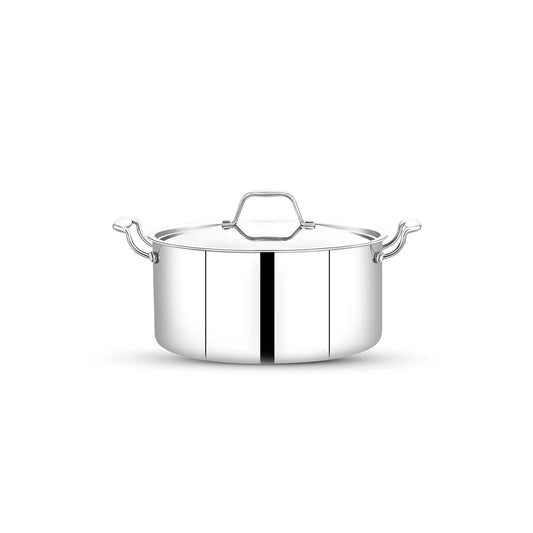 TRIPLY STAINLESS STEEL SAUCE POT WITH LID (Induction Friendly)